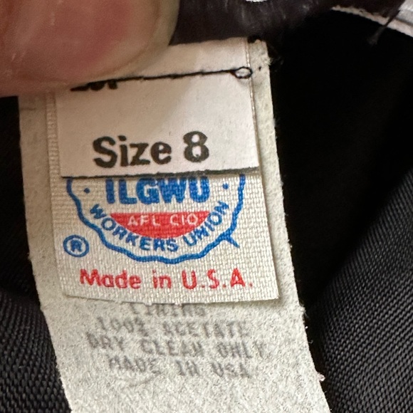 Renditions New York Vintage Black Velvet 80’s. Dress V Low Cut Back W Bow Sz 8 - Picture 15 of 16